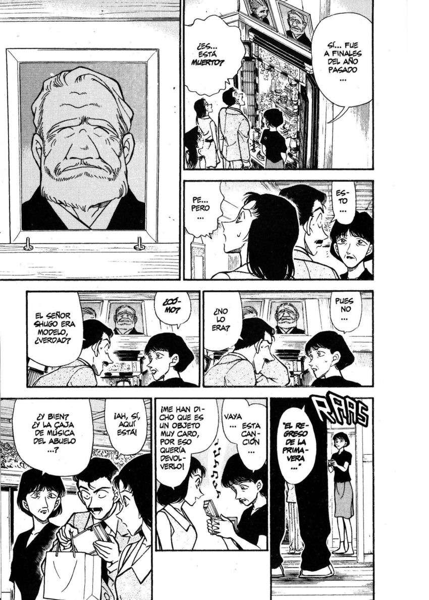 Detective Conan Capitulo 261: ¿¡Una sensibilidad vibrante!? página 12