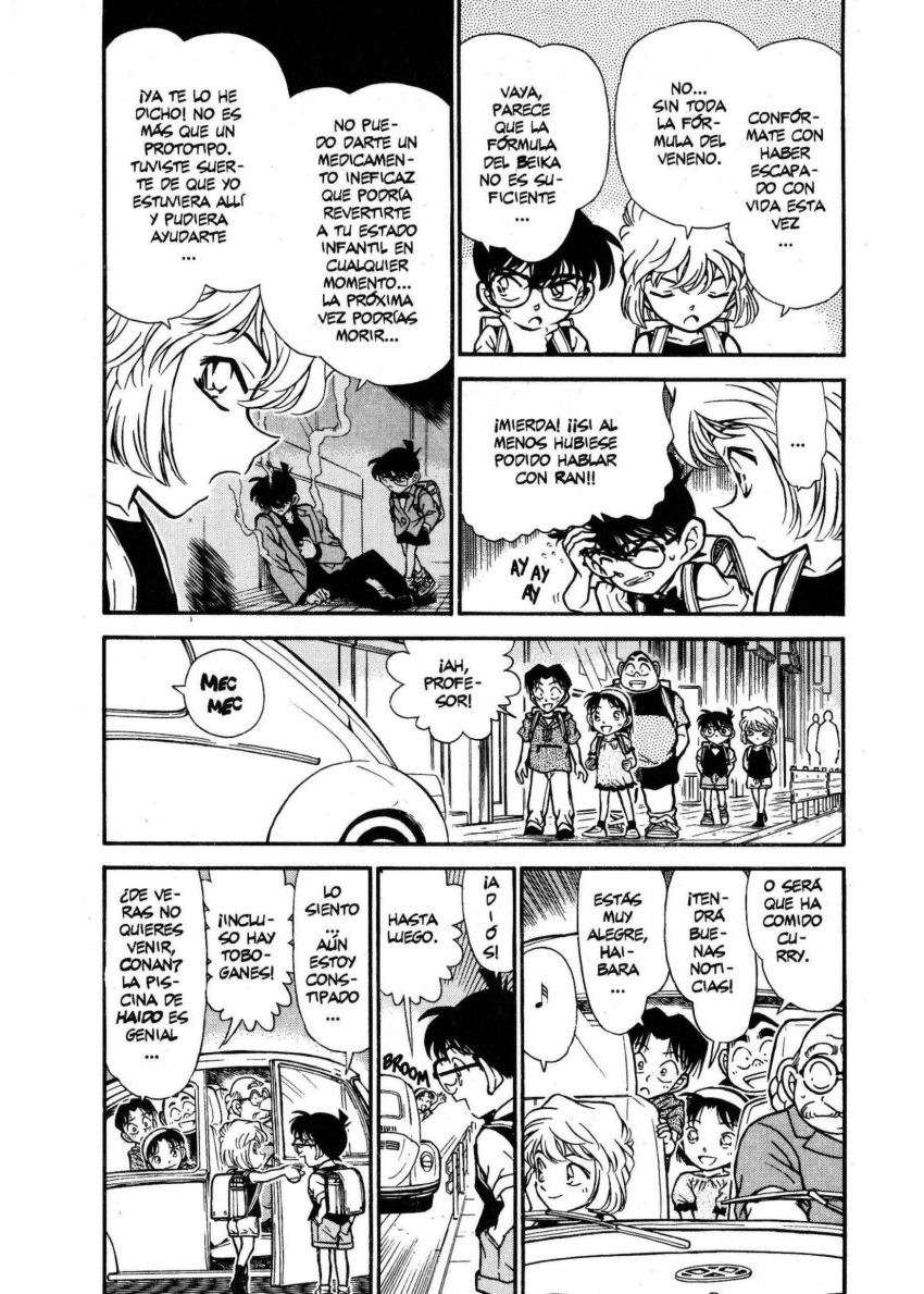 Detective Conan Capitulo 261: ¿¡Una sensibilidad vibrante!? página 3