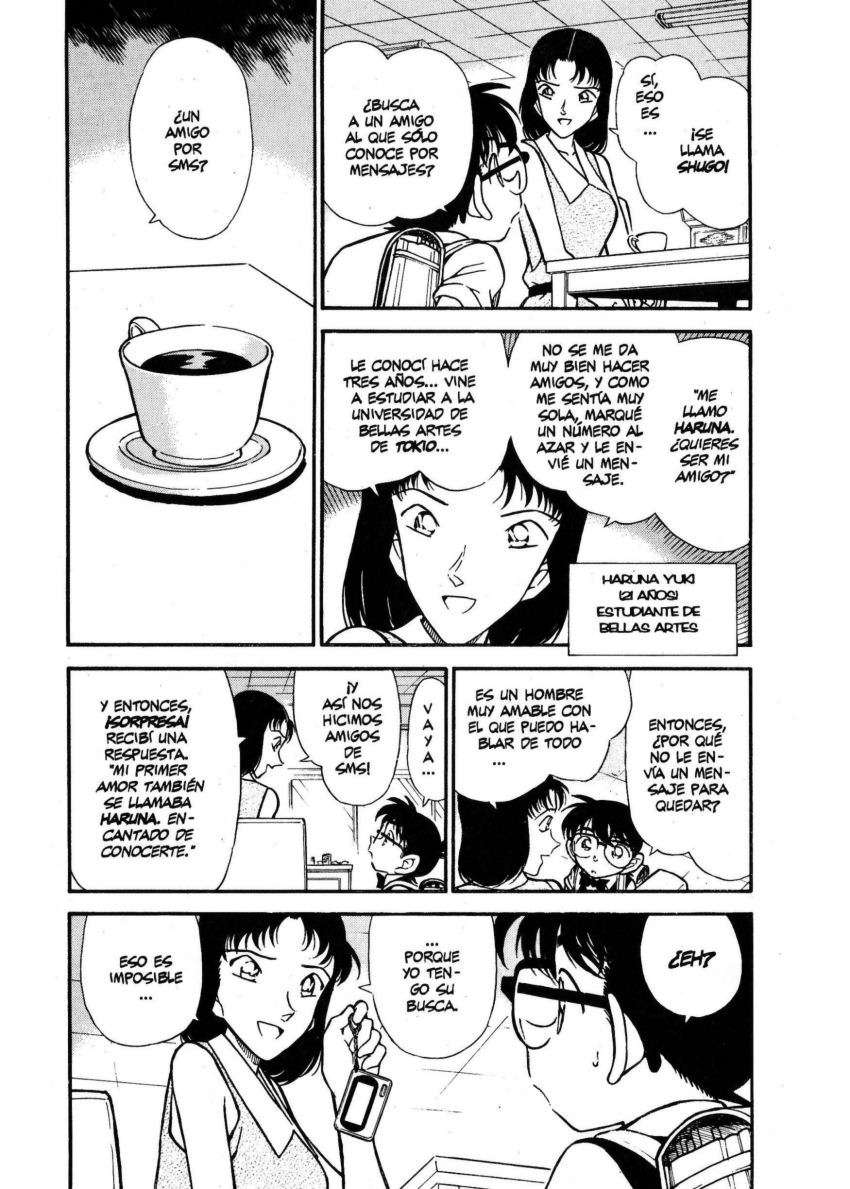 Detective Conan Capitulo 261: ¿¡Una sensibilidad vibrante!? página 6