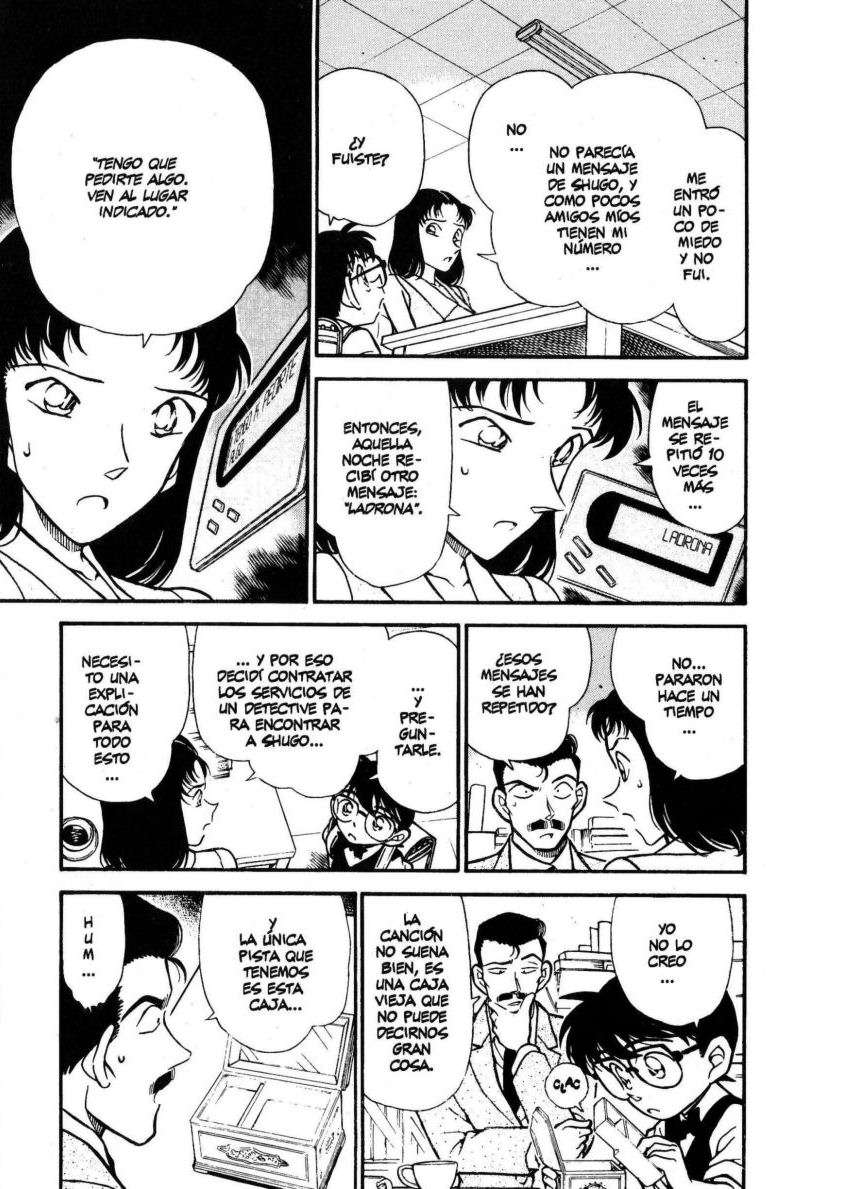Detective Conan Capitulo 261: ¿¡Una sensibilidad vibrante!? página 8