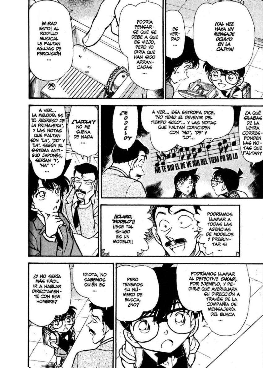 Detective Conan Capitulo 261: ¿¡Una sensibilidad vibrante!? página 9