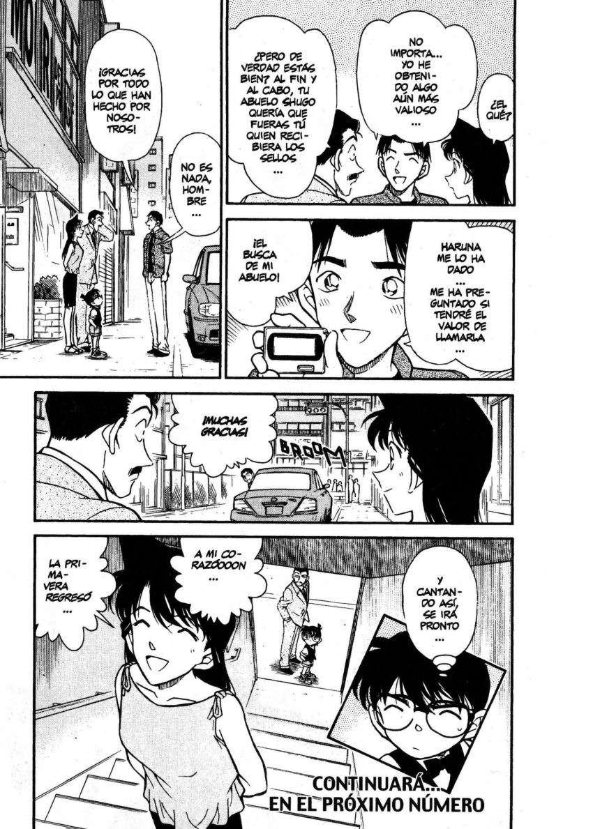 Detective Conan Capitulo 263: ¿El regreso de la primavera? página 18