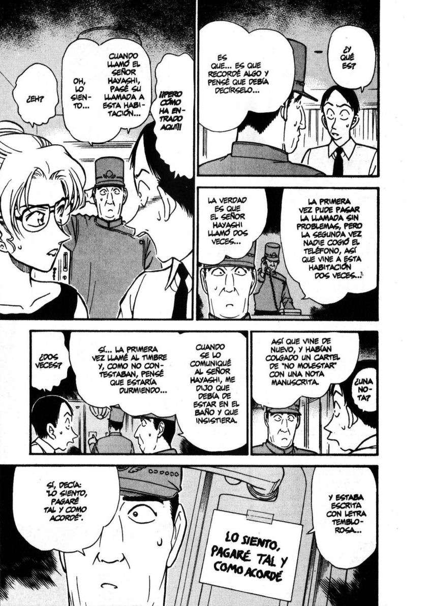 Detective Conan Capitulo 265: El principal sospechoso página 10