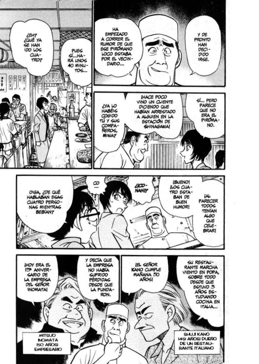 Detective Conan Capitulo 268: Un policía capturado página 8