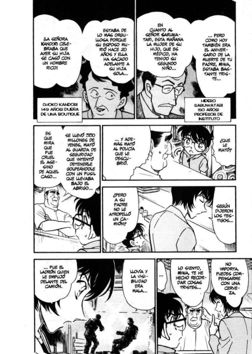 Detective Conan Capitulo 268: Un policía capturado página 9