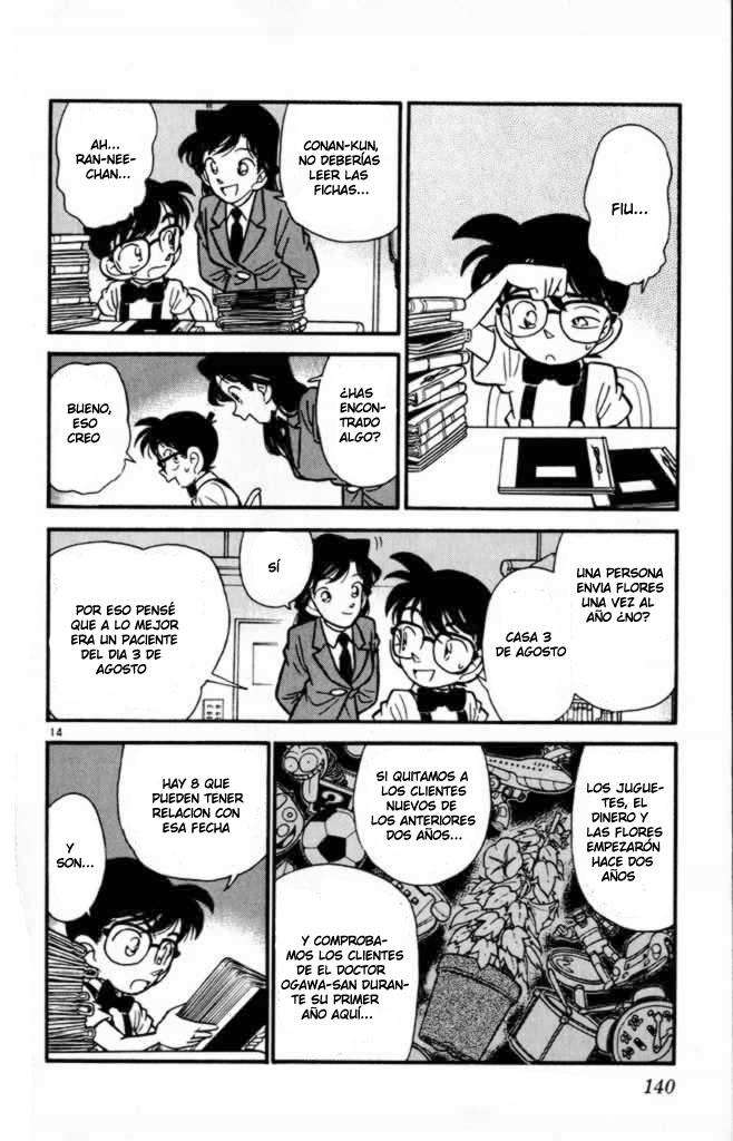 Detective Conan Capitulo 27: ¿La misma persona? página 14