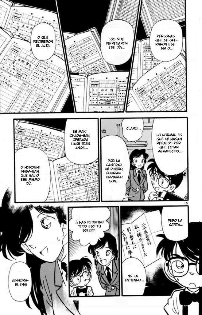 Detective Conan Capitulo 27: ¿La misma persona? página 15