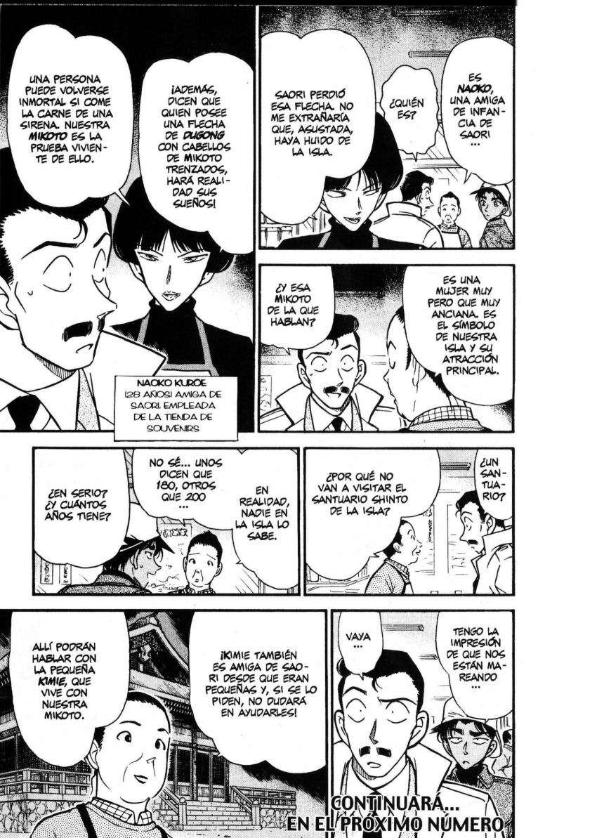 Detective Conan Capitulo 279: ¿La maldición de la sirena? página 7