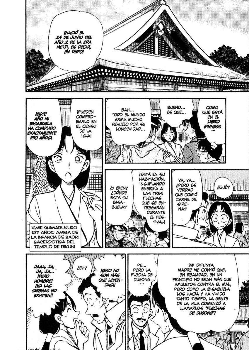 Detective Conan Capitulo 279: ¿La maldición de la sirena? página 8