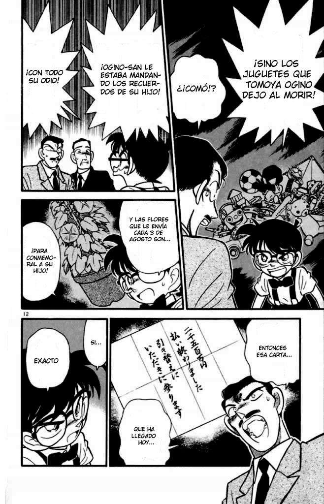 Detective Conan Capitulo 28: El misterio del 3 de Agosto página 12