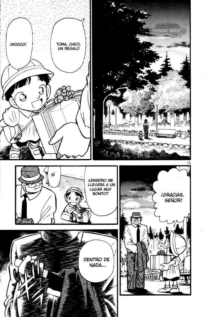 Detective Conan Capitulo 28: El misterio del 3 de Agosto página 15