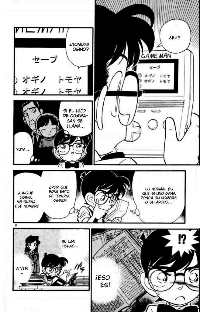 Detective Conan Capitulo 28: El misterio del 3 de Agosto página 8