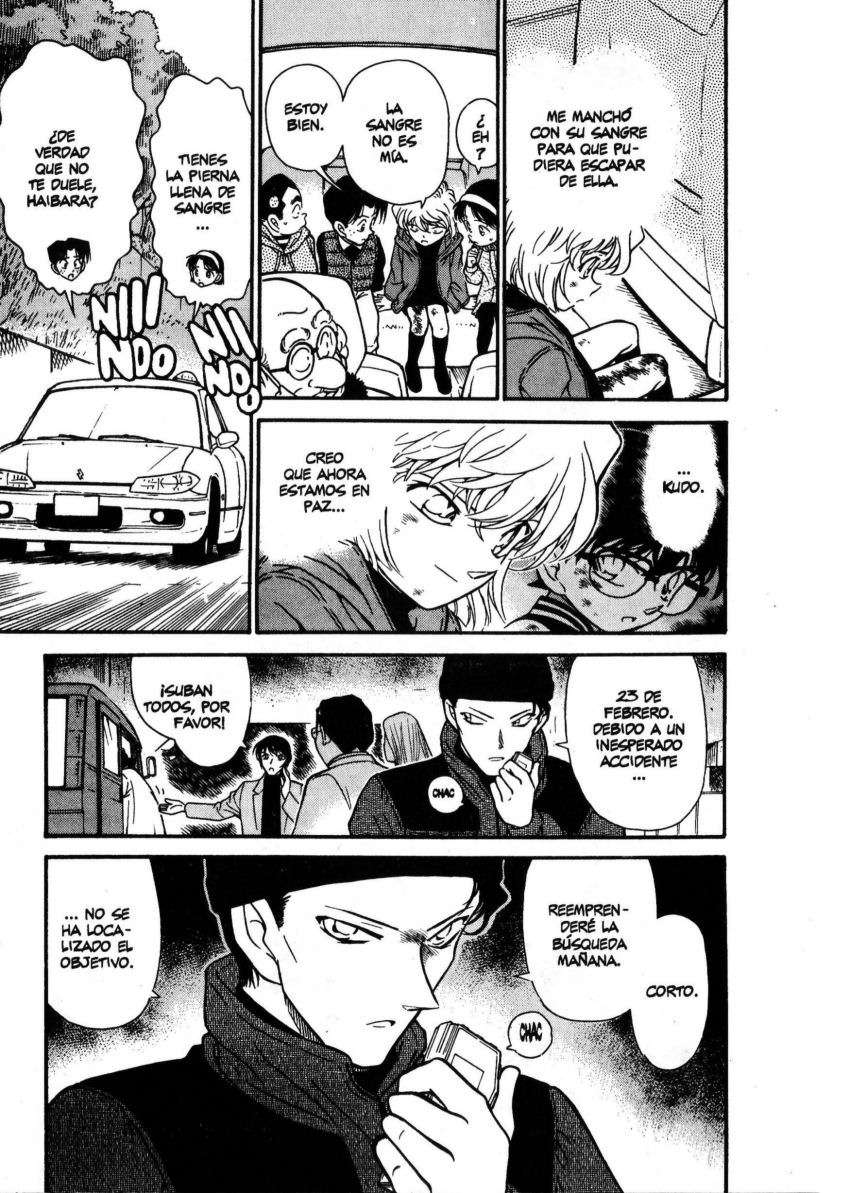 Detective Conan Capitulo 289: Oculto a plena luz página 18