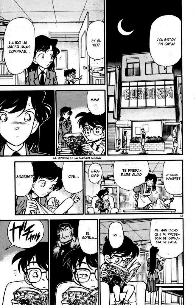 Detective Conan Capitulo 29: Justo a tiempo página 13