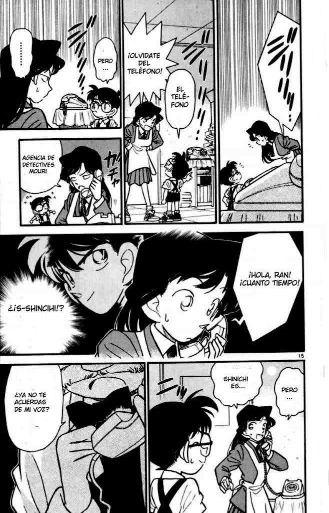 Detective Conan Capitulo 29: Justo a tiempo página 15