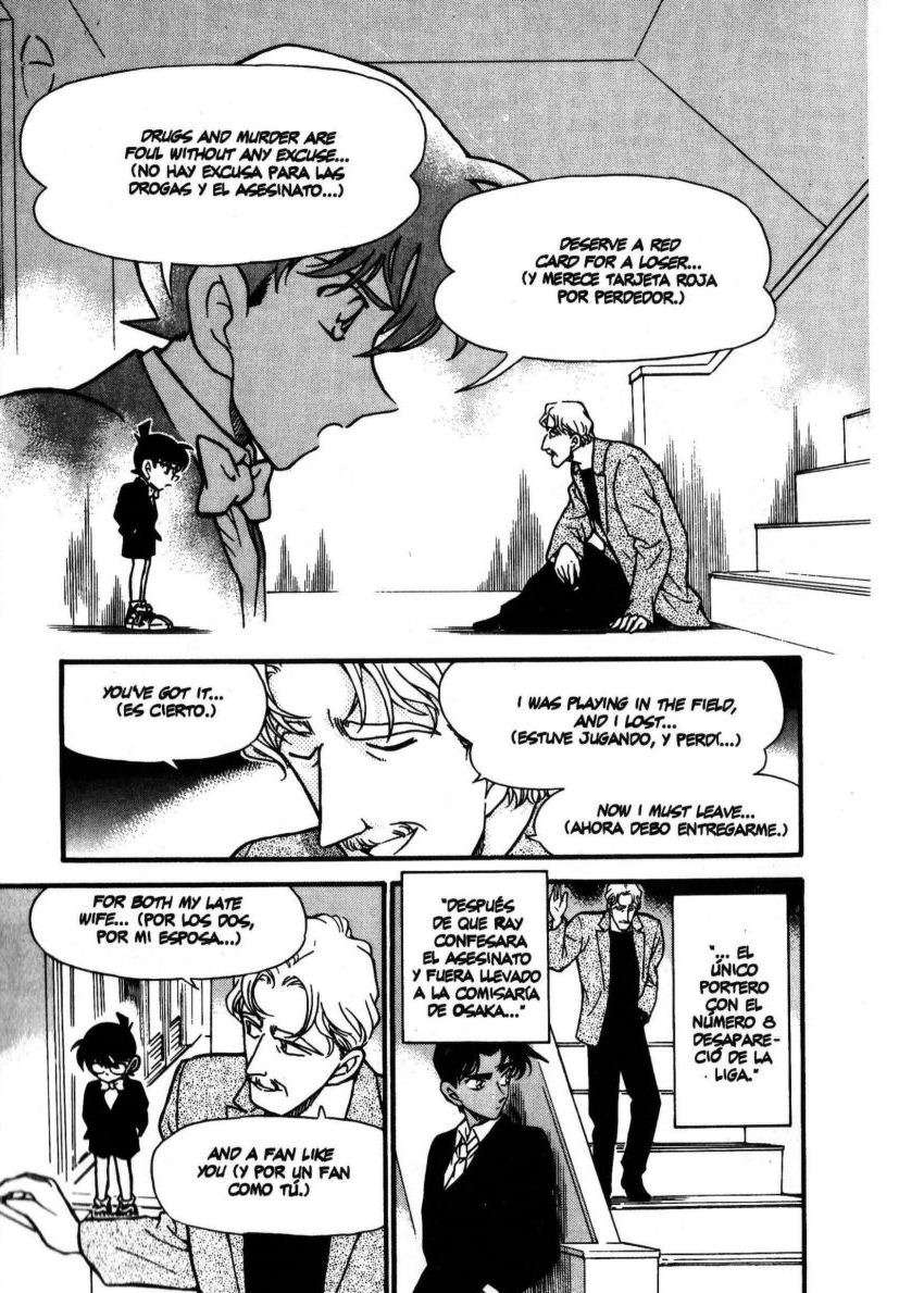 Detective Conan Capitulo 295: Tarjeta roja página 16