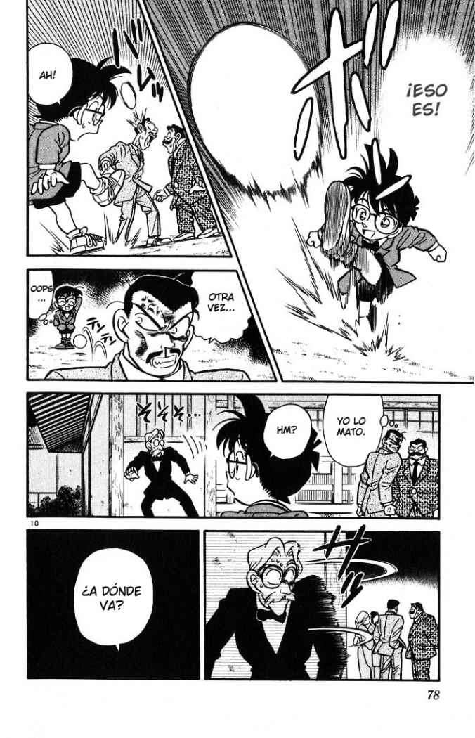 Detective Conan Capitulo 3: El detective incomprendido página 10