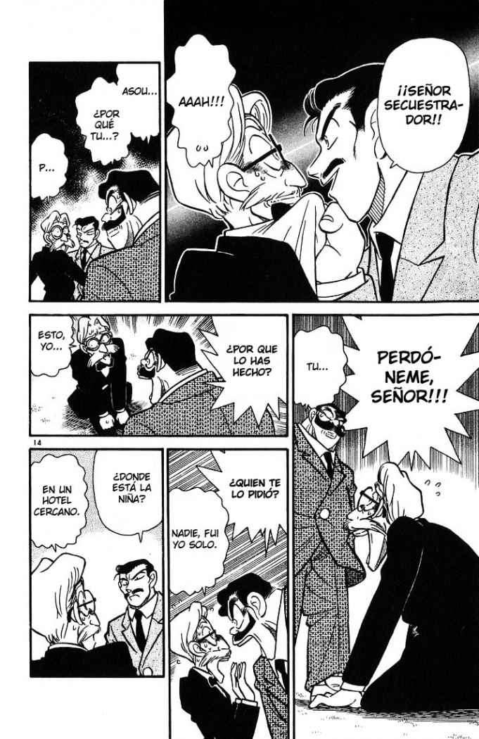 Detective Conan Capitulo 3: El detective incomprendido página 13