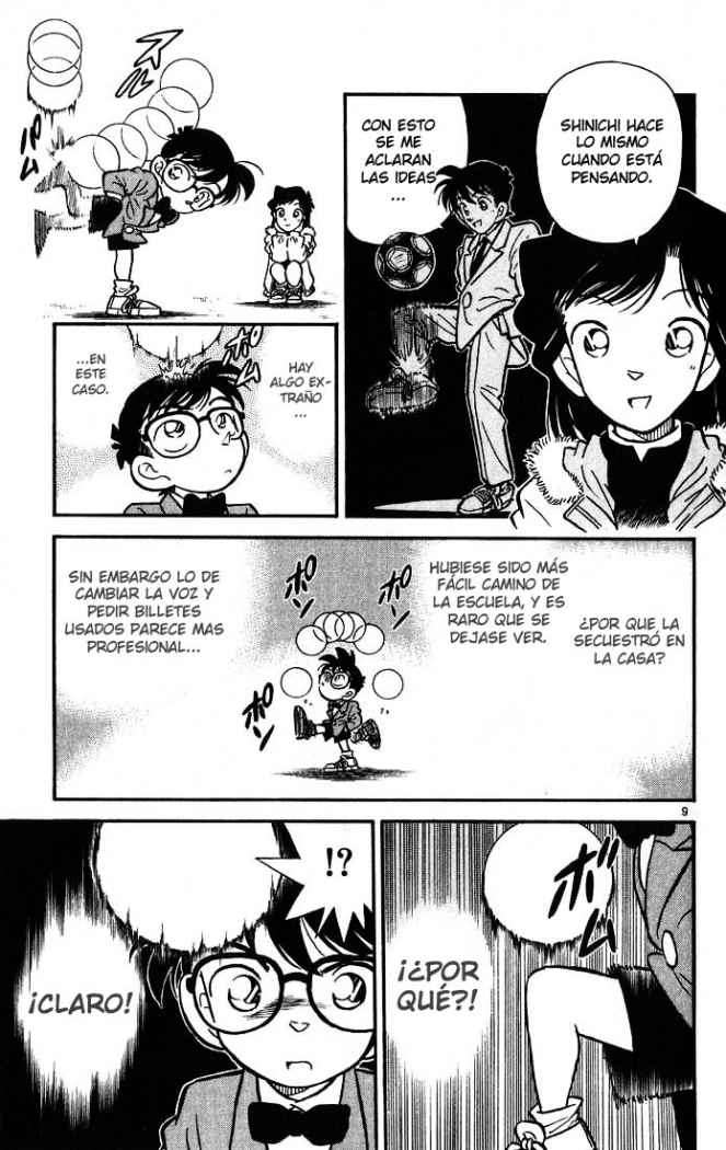 Detective Conan Capitulo 3: El detective incomprendido página 9