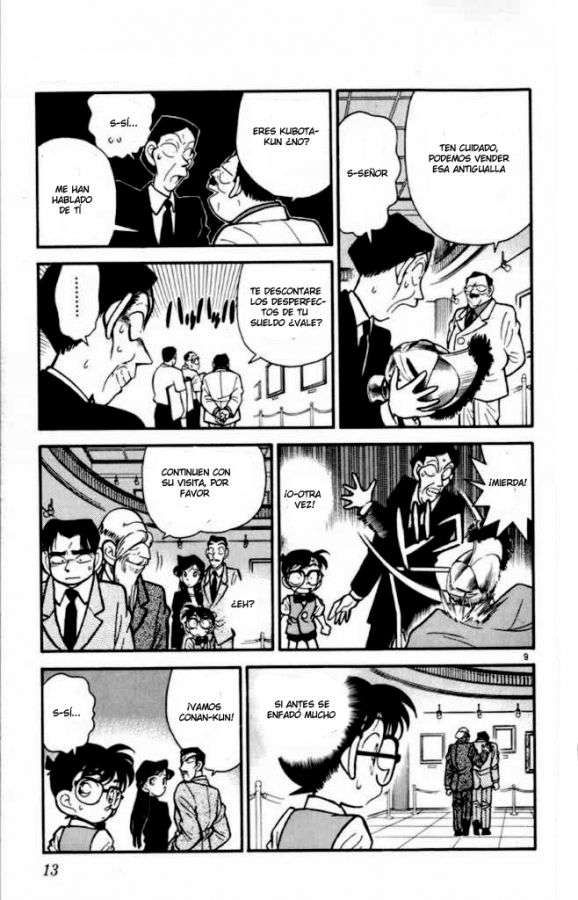 Detective Conan Capitulo 30: El caballero de la armadura página 11