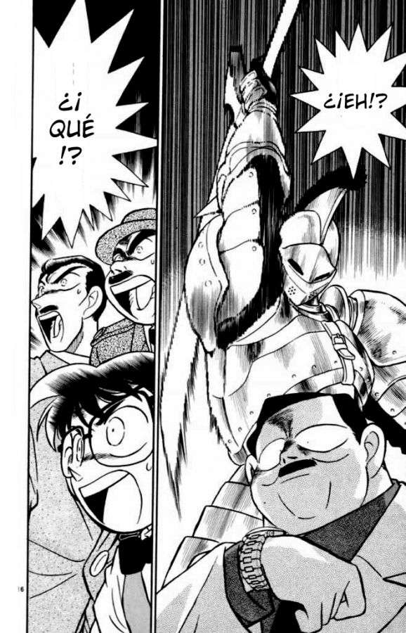 Detective Conan Capitulo 30: El caballero de la armadura página 18