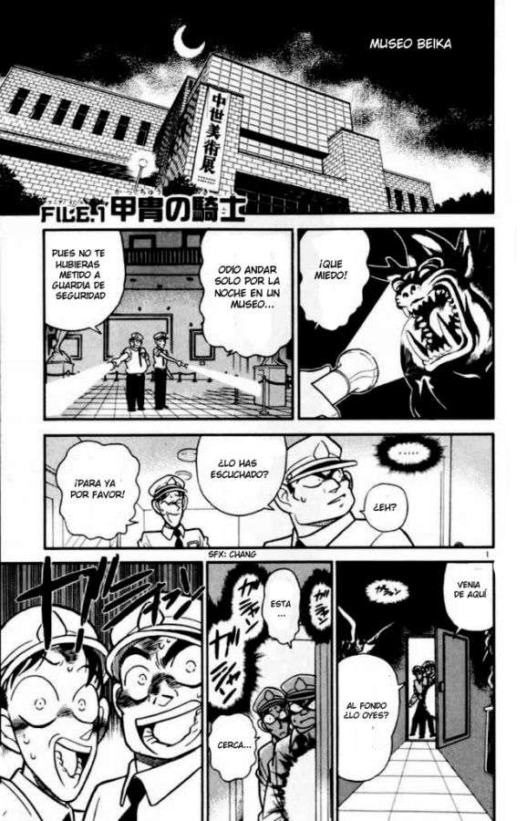 Detective Conan Capitulo 30: El caballero de la armadura página 3