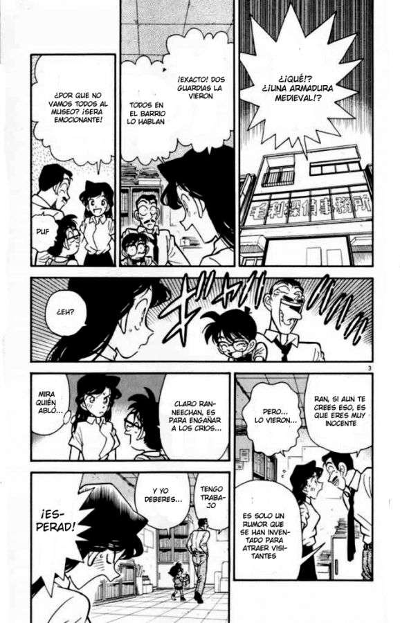 Detective Conan Capitulo 30: El caballero de la armadura página 5