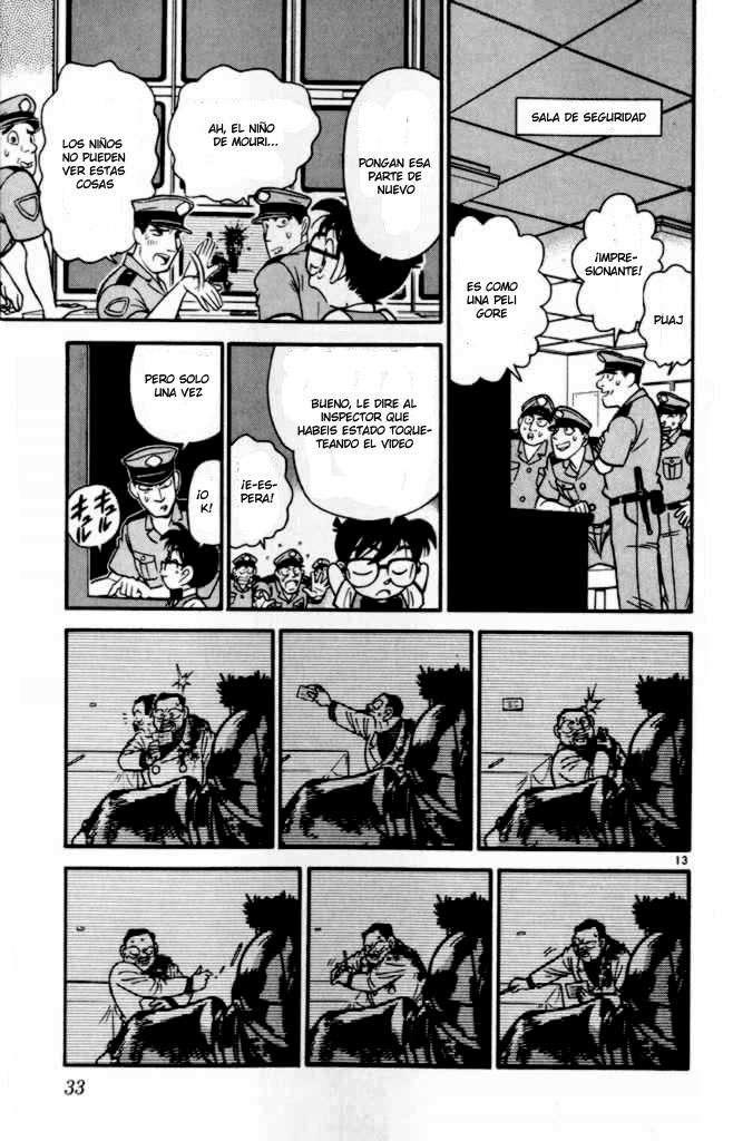 Detective Conan Capitulo 31: El último mensaje página 13