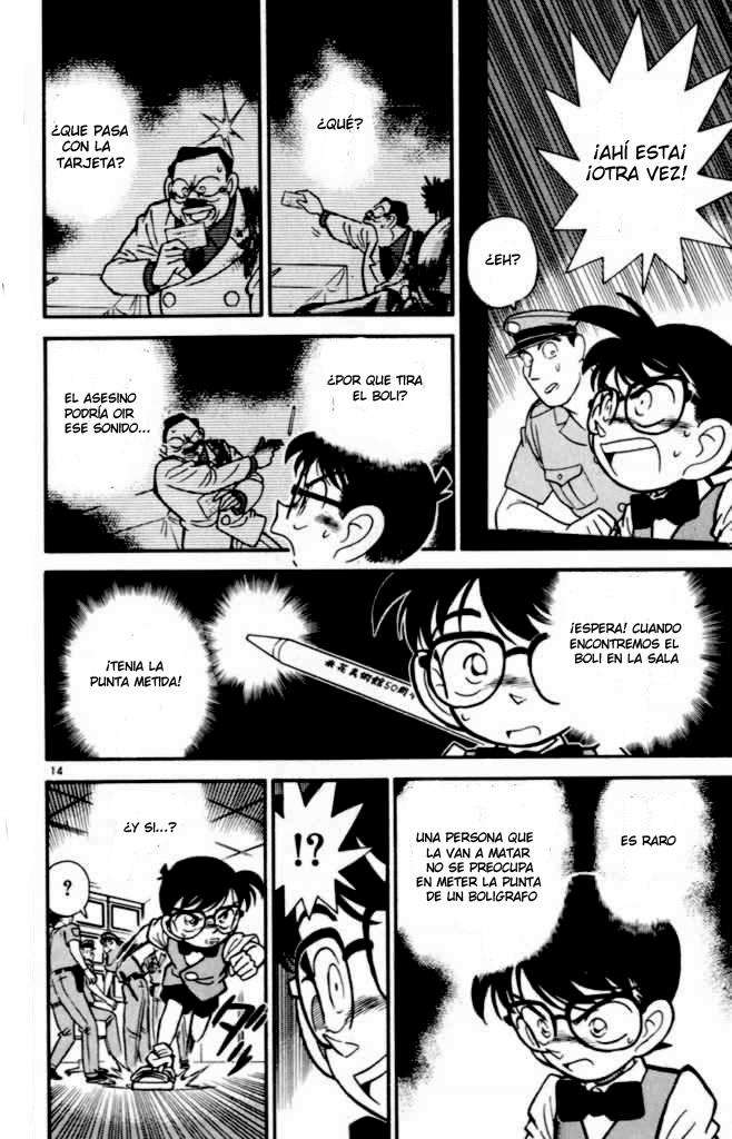 Detective Conan Capitulo 31: El último mensaje página 14