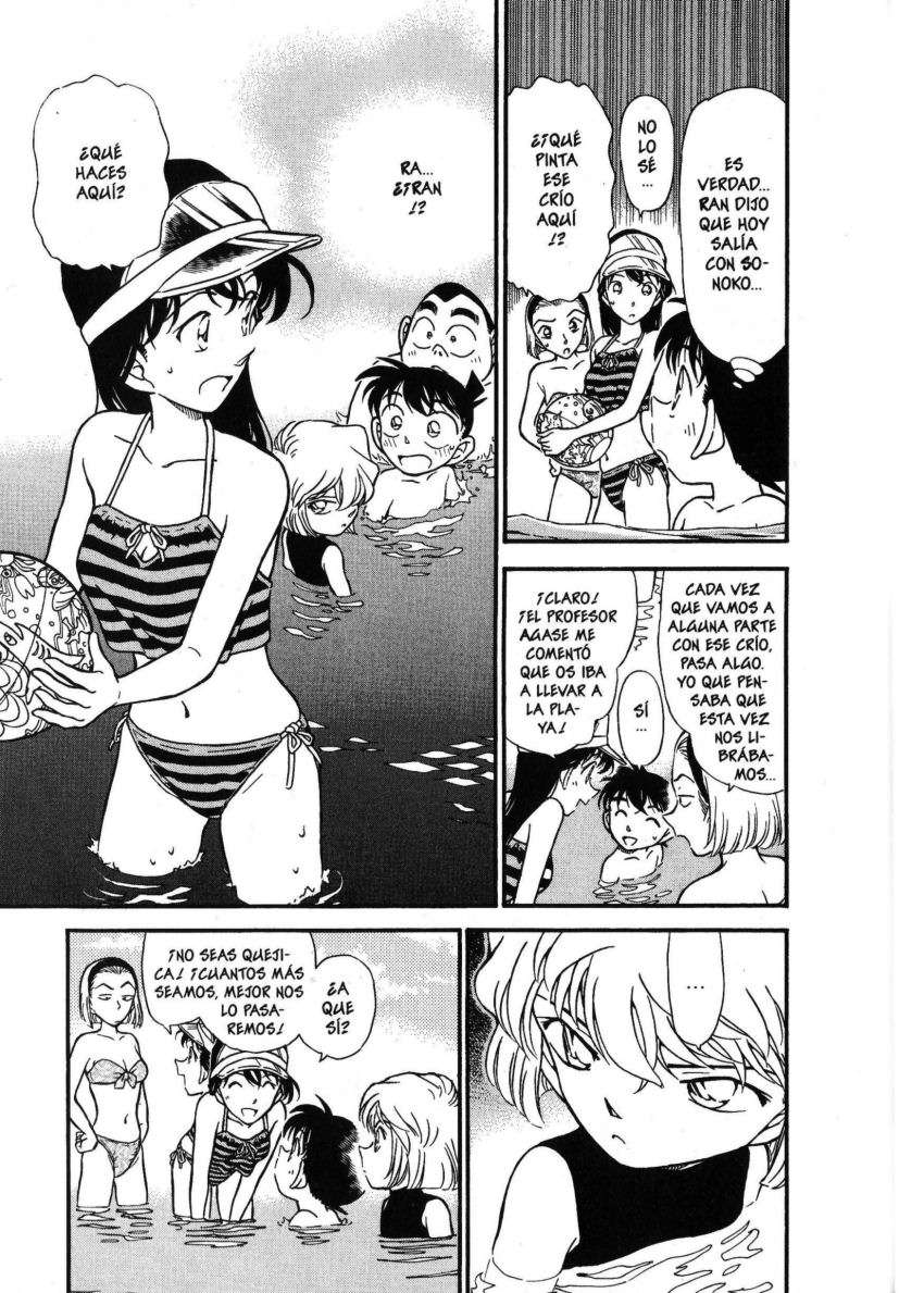Detective Conan Capitulo 311: Un mar de aguas cálidas página 4