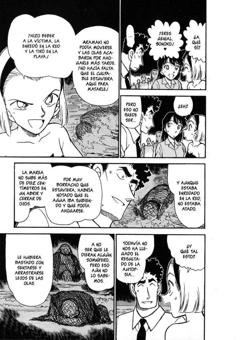Detective Conan Capitulo 312: Atrapado en la red página 14
