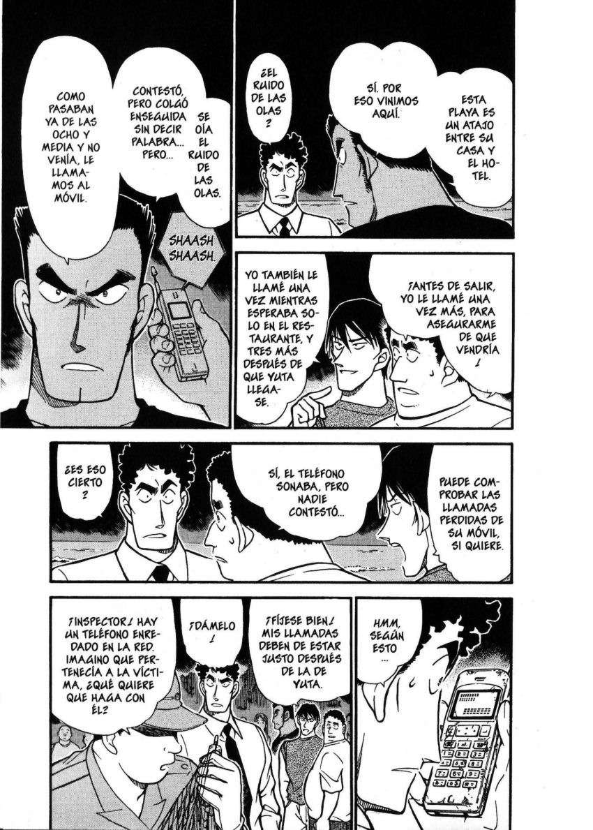 Detective Conan Capitulo 312: Atrapado en la red página 6