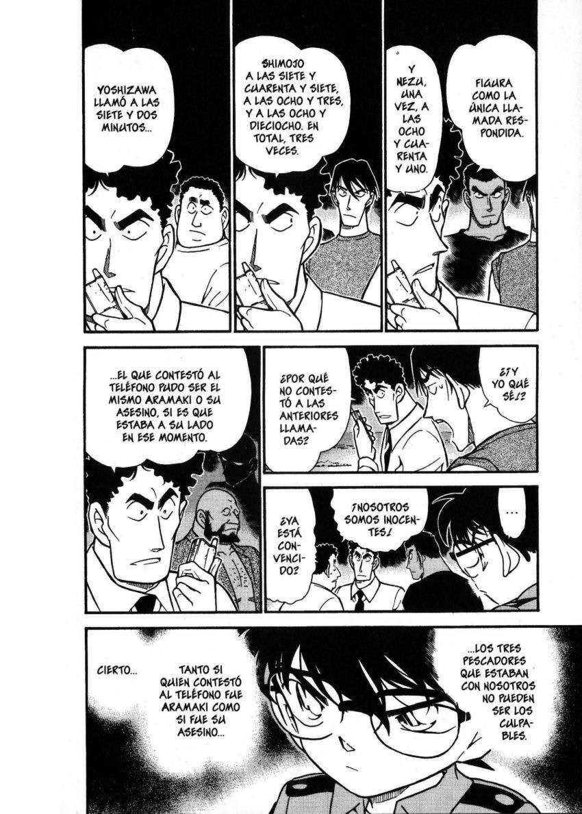Detective Conan Capitulo 312: Atrapado en la red página 7