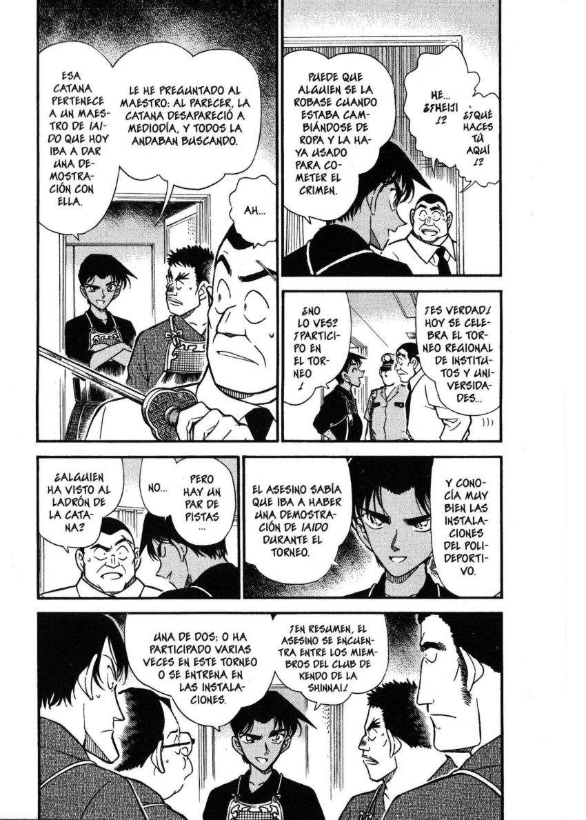 Detective Conan Capitulo 315: Luchadores en movimiento página 4
