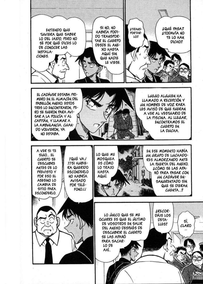 Detective Conan Capitulo 315: Luchadores en movimiento página 5