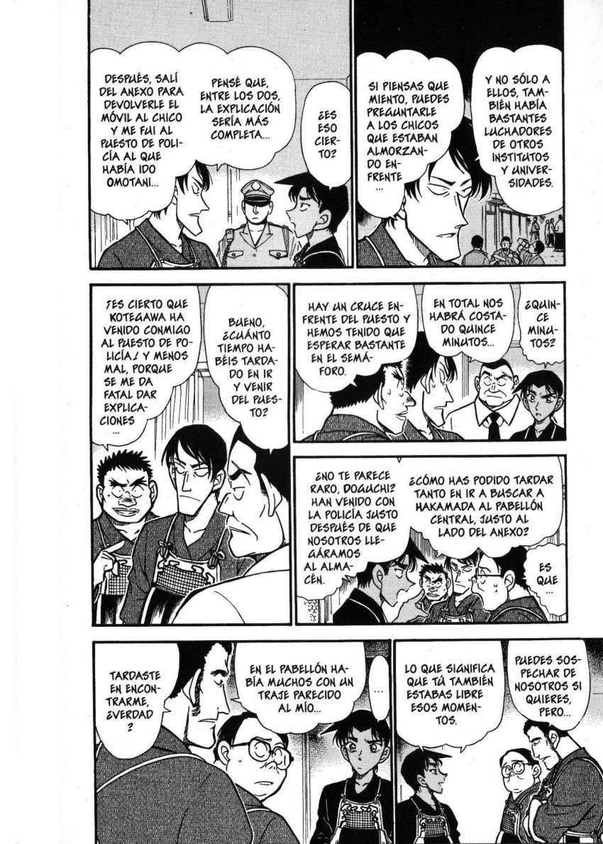 Detective Conan Capitulo 315: Luchadores en movimiento página 7