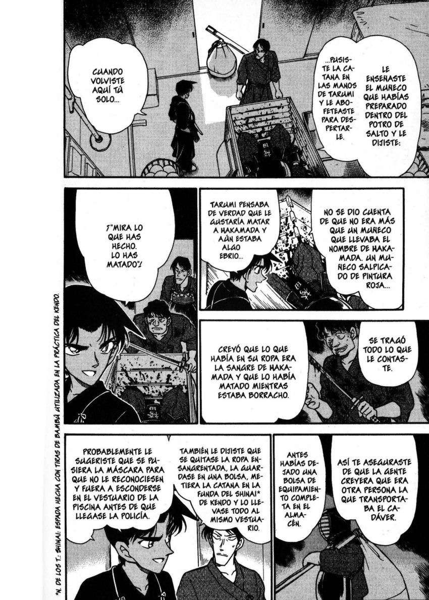 Detective Conan Capitulo 316: El juicio de los luchadores página 11
