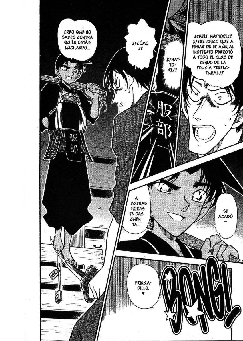 Detective Conan Capitulo 316: El juicio de los luchadores página 17