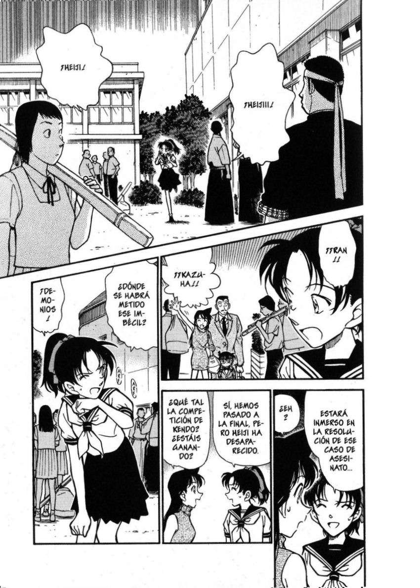 Detective Conan Capitulo 316: El juicio de los luchadores página 2