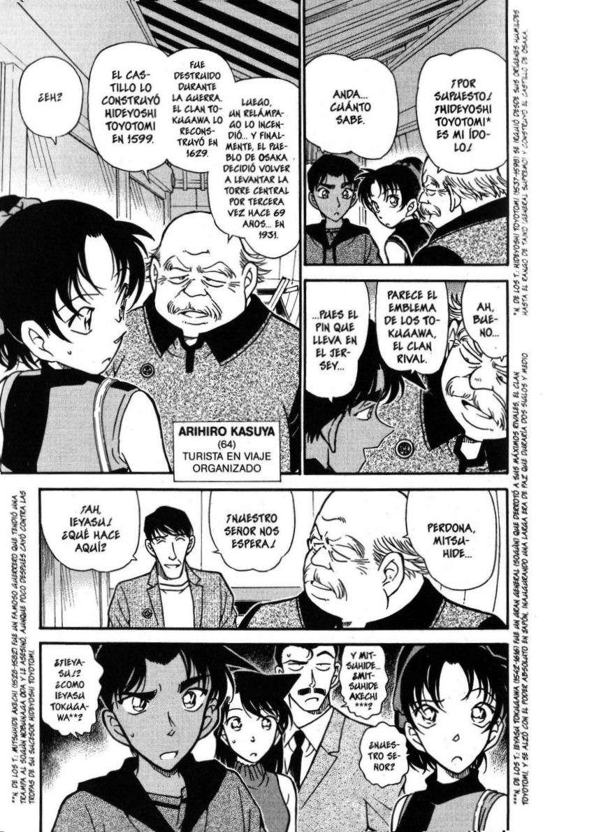 Detective Conan Capitulo 317: El castillo de los vasallos página 8