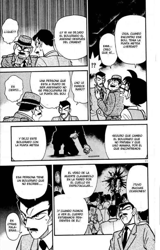 Detective Conan Capitulo 32: Un bolígrafo que no escribe página 11