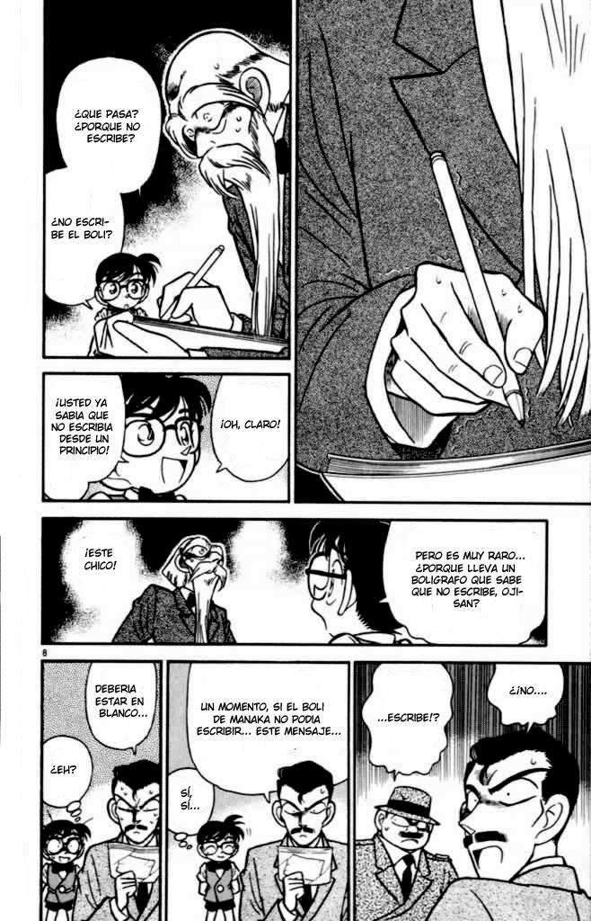 Detective Conan Capitulo 32: Un bolígrafo que no escribe página 8