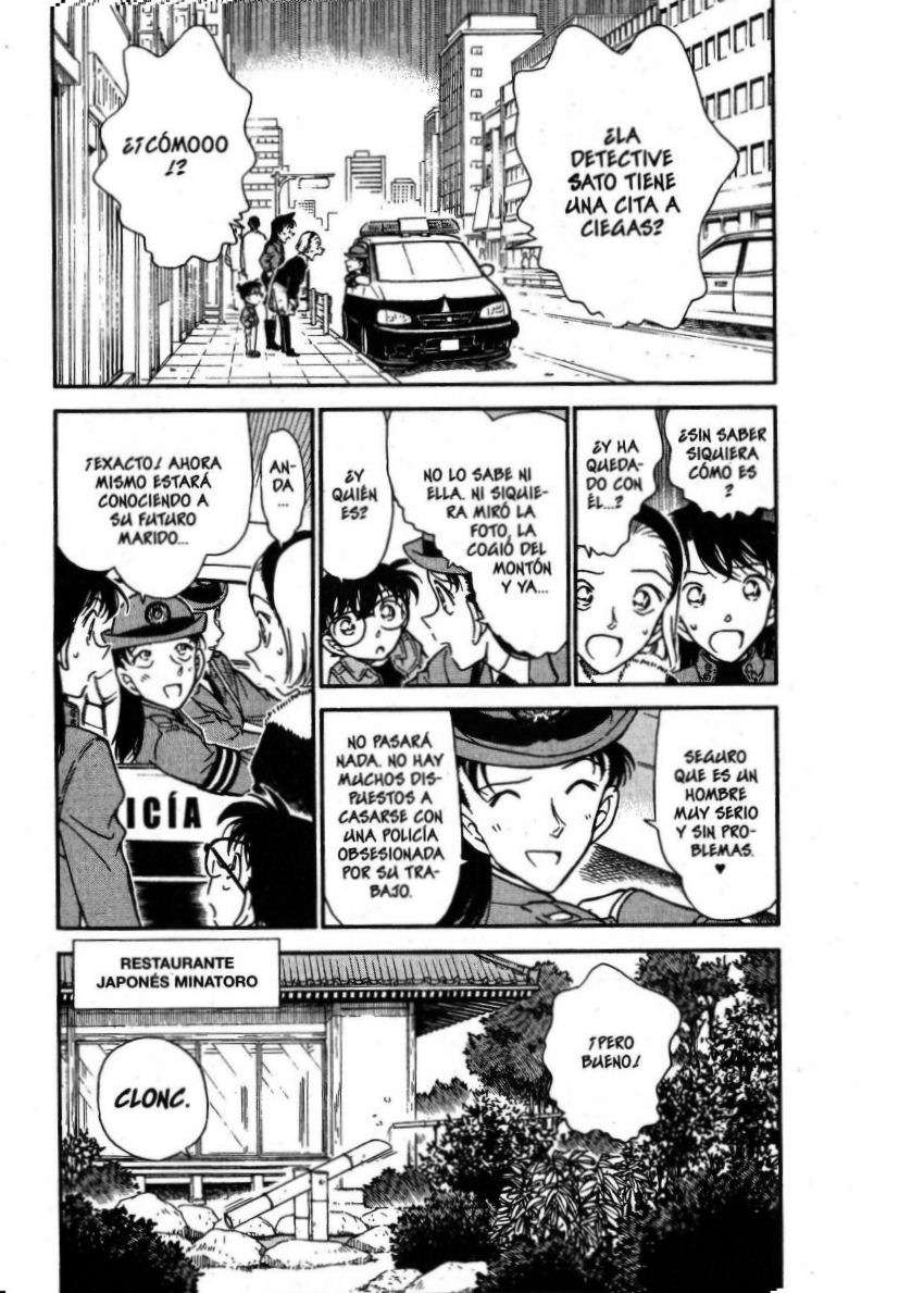 Detective Conan Capitulo 328: La cita de Sato página 4
