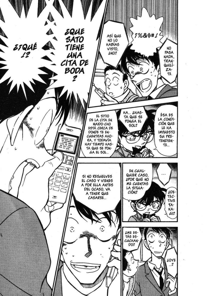 Detective Conan Capitulo 329: Las posibilidades de ganar de Sato página 10