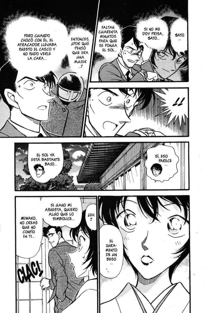 Detective Conan Capitulo 329: Las posibilidades de ganar de Sato página 16