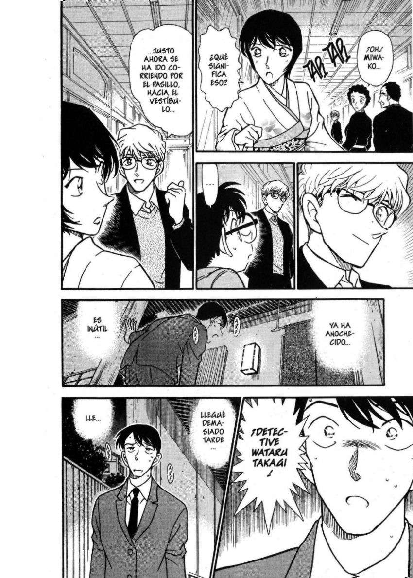 Detective Conan Capitulo 330: Los sentimientos de Sato página 17
