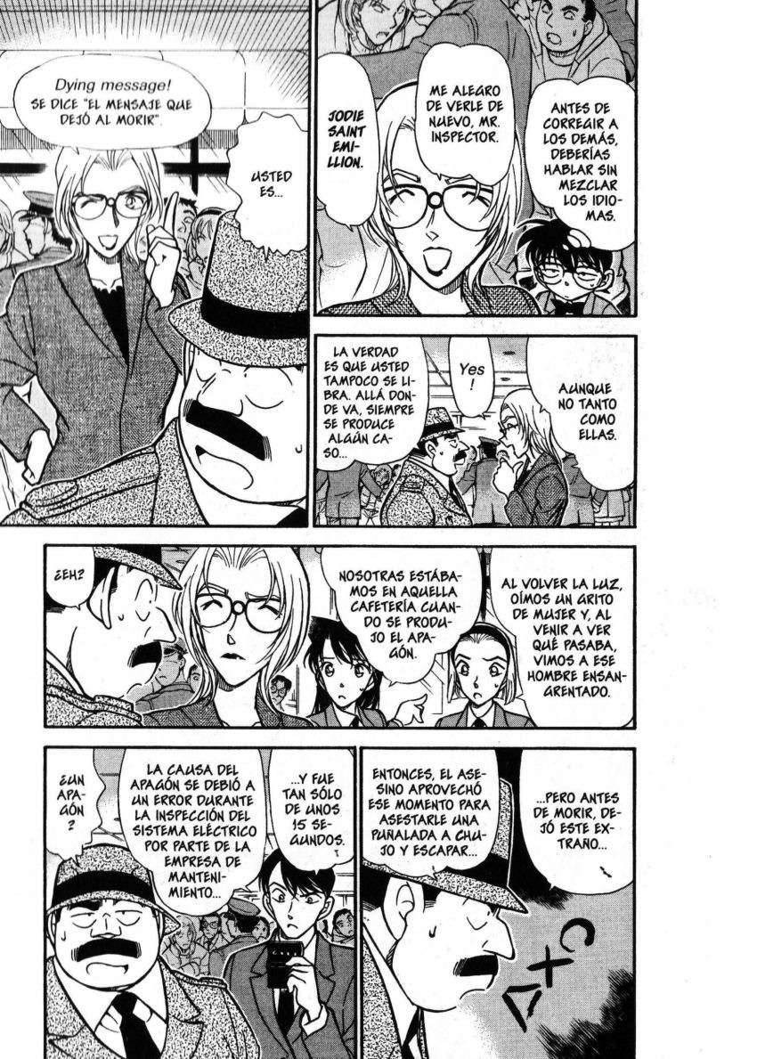 Detective Conan Capitulo 338: El significado de “X” página 14