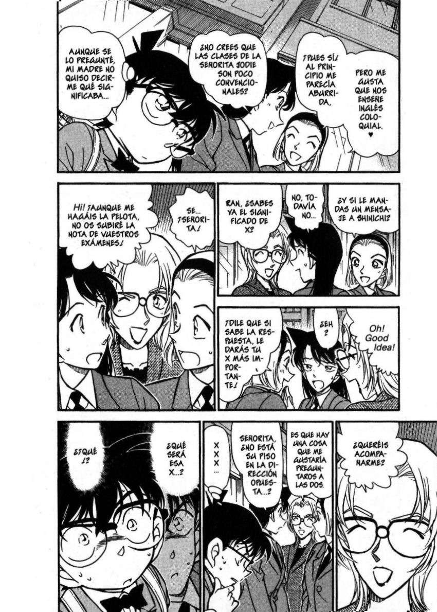 Detective Conan Capitulo 338: El significado de “X” página 5