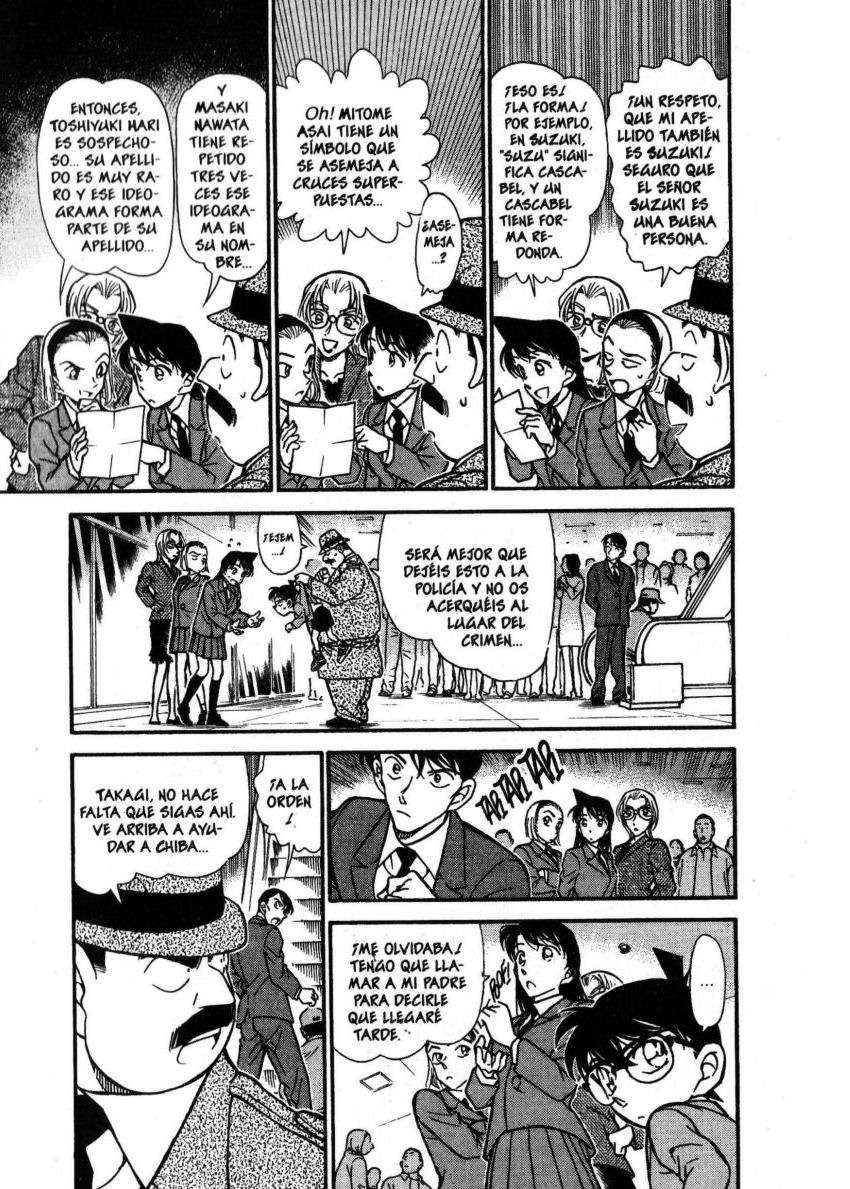 Detective Conan Capitulo 339: Los cuatro símbolos página 10