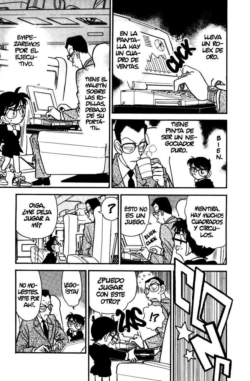 Detective Conan Capitulo 34: Los cuatro de primera clase página 10
